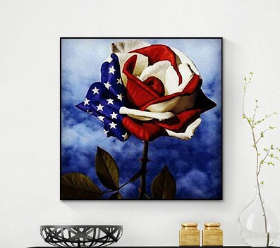 Diy Diamond Painting American Rose