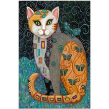 Load image into Gallery viewer, Sneaky Cat Diamond Painting
