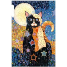 Load image into Gallery viewer, Cartoon Cat Diamond Painting
