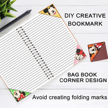 Load image into Gallery viewer, 2023 New Creative Disney 5d Diamond Painting Bookmark Mickey Minnie Bag Corner Bookmark Diy Gift
