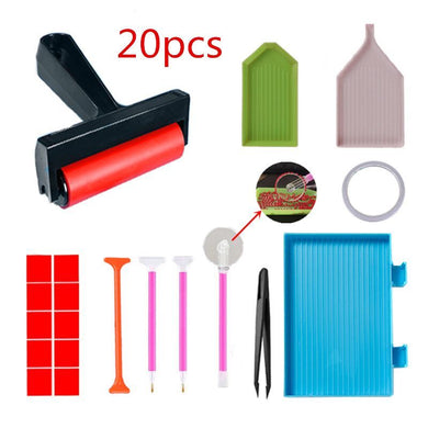 20 pieces 5d diamonds painting tools and accessories kits ADP888