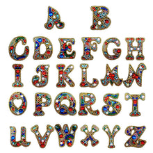 Load image into Gallery viewer, 26 English Letter Keychain Pendant DIY Kits
