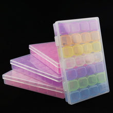 Load image into Gallery viewer, 28 Grids Diamond Painting Boxes Storage Case for DIY Bead Accessory Containers
