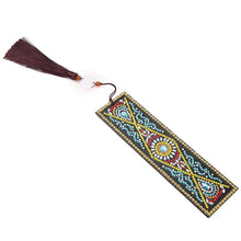 Load image into Gallery viewer, Creative Leather Tassel Bookmark
