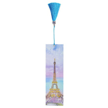 Load image into Gallery viewer, Tower Leather Tassel Bookmark
