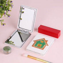 Load image into Gallery viewer, House Mini Makeup Mirror Vanity Mirrors
