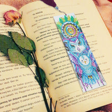 Load image into Gallery viewer, Owl Leather Bookmark Tassel Book Marks
