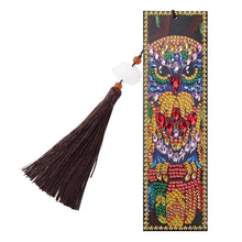 Load image into Gallery viewer, Owl Leather Bookmarks with Tassel
