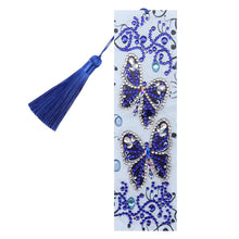 Load image into Gallery viewer, Butterfly Leather Bookmark with Tassel
