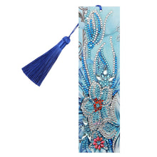 Load image into Gallery viewer, Flower Students Leather Tassel Bookmark

