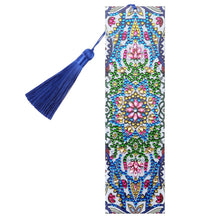 Load image into Gallery viewer, Mandala Student Leather Tassel Bookmark
