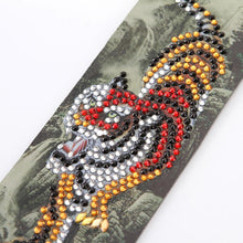 Load image into Gallery viewer, Tiger Special Shape Creative Leather Tassel Book Marks
