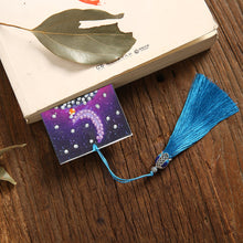 Load image into Gallery viewer, Diamond Painting Bookmark - Tassel Leather
