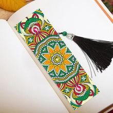 Load image into Gallery viewer, 2pcs Leather Tassel Mandala Bookmarks Special Shaped
