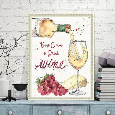 Keep Calm  Drink Wine