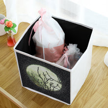 Load image into Gallery viewer, Glasses Storage Box - PU Leather Foldable Desktop Bins Container
