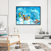 Load image into Gallery viewer, Two Snowman - 5D Diamond Painting Kit - 40x30cm
