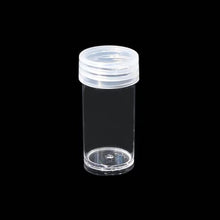 Load image into Gallery viewer, 10/20/30/50Pcs Acrylic Round Square Bottles Diamond Embroidery Storage Box Clear Empty Bottles Bead Containers Holder for Beads Diamond Painting Accessories Storage DIY Craft
