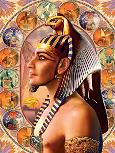 Egyptian Sphinx 30x50cm 12x20in Diamond Painting Square Full Drill Kits for Adults