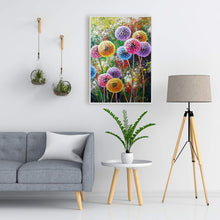 Load image into Gallery viewer, Colorful Dandelion Diamond Painting
