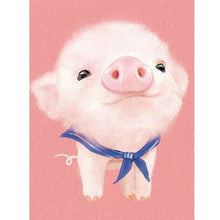 Load image into Gallery viewer, 5D Diamond Painting Animal Cute Piglet
