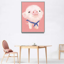 Load image into Gallery viewer, 5D Diamond Painting Animal Cute Piglet
