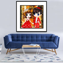 Load image into Gallery viewer, 5D Diamond Painting Couple Decor Bedroom

