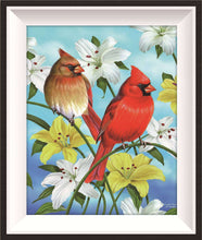 Load image into Gallery viewer, 5D Diamond Painting Two Birds Diy
