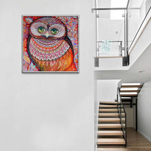 Load image into Gallery viewer, 5D Diamond Painting Owl Decor Bedroom
