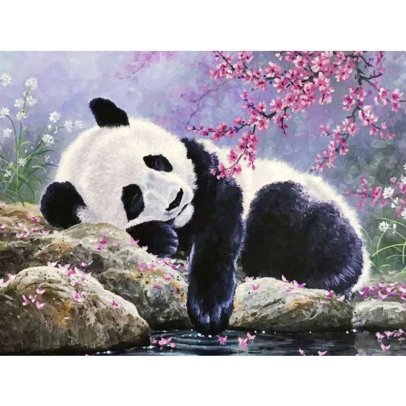 5D Diamond Painting Panda