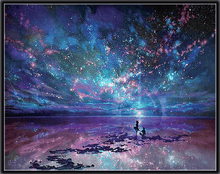 Load image into Gallery viewer, 5D Diamond Painting Starry Sky Landscape
