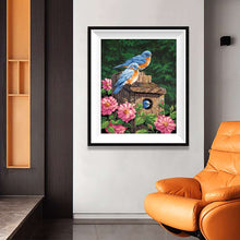Load image into Gallery viewer, 5D Diamond Painting Wave Bird House
