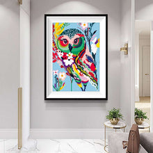 Load image into Gallery viewer, 5D Diamond Painting Wavy Owl
