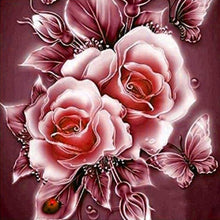 Load image into Gallery viewer, Flower-5D Diamond Painting Kits-30x30cm
