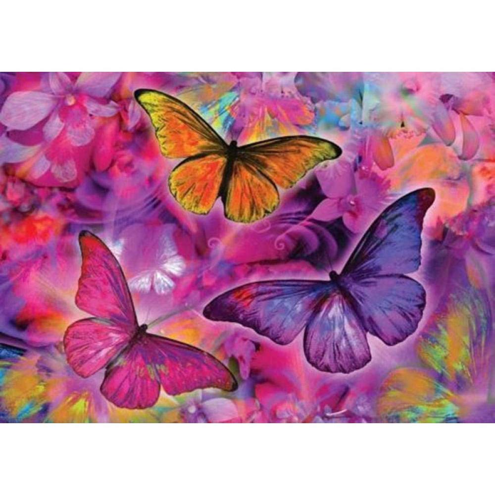 Butterfly-5D Diamond Painting Kits-40x30cm