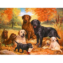 Load image into Gallery viewer, Diamond Painting Black Dog
