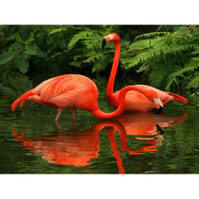 Load image into Gallery viewer, Diamond Painting Flamingo
