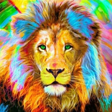 Load image into Gallery viewer, Diamond Painting Lions

