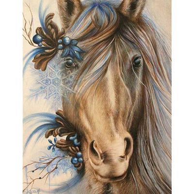 Diamond Painting Horse Abstract