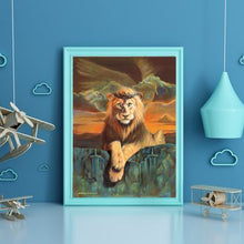 Load image into Gallery viewer, Diamond Painting Lion
