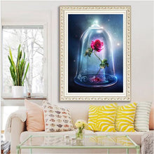 Load image into Gallery viewer, Diamond Painting Kits Glass Cover Rose
