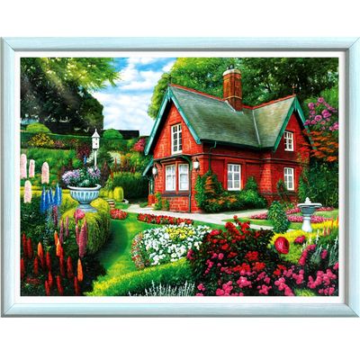 Diamond Painting Landscape Red House