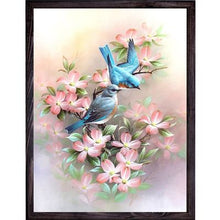 Load image into Gallery viewer, Diamond Painting Bird Flower
