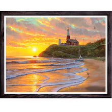 Load image into Gallery viewer, Diamond Painting Seaside Beach
