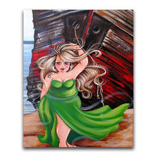 Load image into Gallery viewer, Diamond Painting Kits Beauty In Green Skirt
