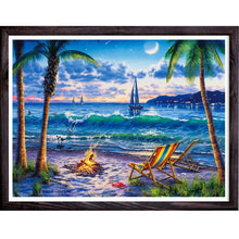 Load image into Gallery viewer, Diamond Painting Sailing Boat
