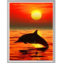 Load image into Gallery viewer, Diamond Painting Sea Sunset
