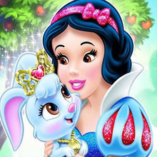 Load image into Gallery viewer, Diamond Painting Kits Cartoon Princess And Bunny
