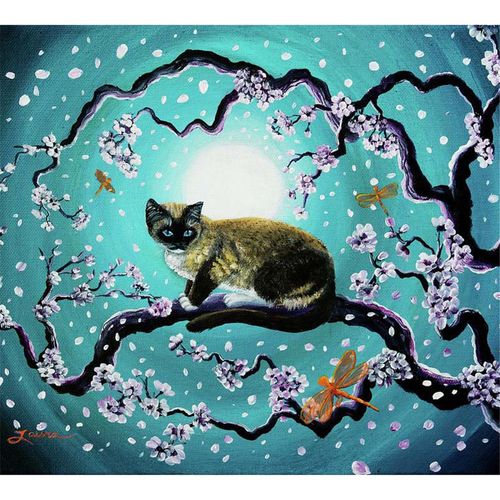 Diamond Painting Cat On The Tree