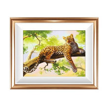 Load image into Gallery viewer, Diamond Painting Colorful Leopard
